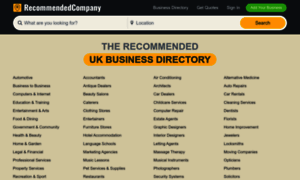 Recommendedcompany.co.uk thumbnail