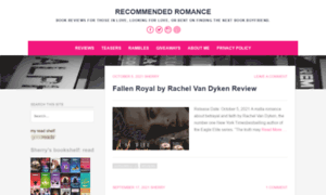 Recommendedromance.com thumbnail