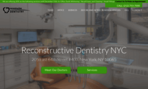 Reconstructivedentistrynyc.com thumbnail