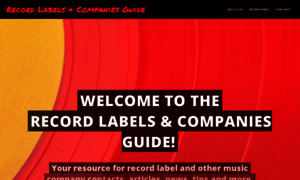 Record-labels-companies-guide.com thumbnail