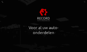 Recordautoonderdelen.nl thumbnail