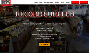Recordsurplusla.com thumbnail
