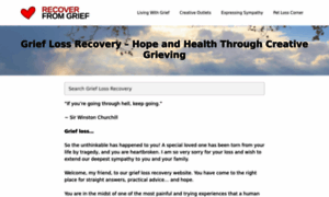 Recover-from-grief.com thumbnail