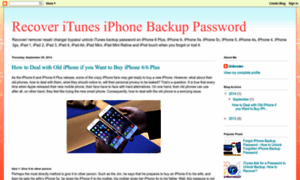 Recover-itunes-iphone-backup-password.blogspot.com thumbnail