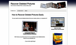 Recoverdeletedpictures.com thumbnail