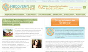 Recoverylife.com thumbnail