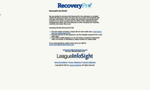 Recoverypro.cusolutionsgroup.com thumbnail