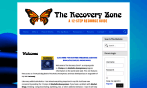 Recoveryzone.org thumbnail