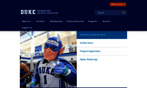 Recreation.duke.edu thumbnail