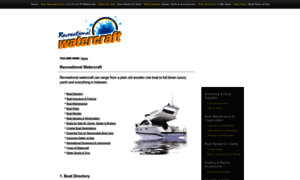 Recreationalwatercraft.com thumbnail