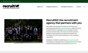 Recruit-nz.co.nz thumbnail