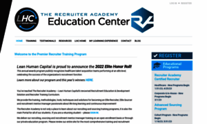 Recruiteracademy.com thumbnail