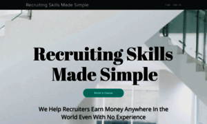 Recruitingskillsmadesimple.teachable.com thumbnail