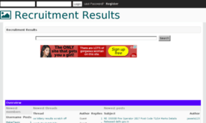 Recruitment-results.com thumbnail