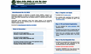 Recruitment.cimap.res.in thumbnail