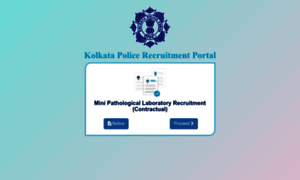 Recruitment.kolkatapolice.org thumbnail