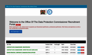 Recruitment.odpc.go.ke thumbnail