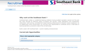 Recruitment.southeastbank.com.bd thumbnail