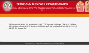 Recruitment.tirumala.org thumbnail