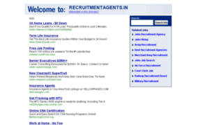Recruitmentagents.in thumbnail
