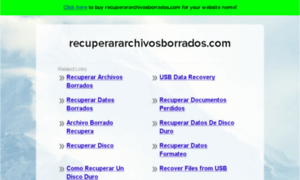 Recuperararchivosborrados.com thumbnail