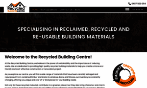 Recycledbuildingcentre.com.au thumbnail