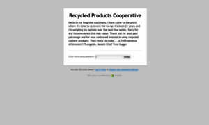 Recycledproducts.org thumbnail