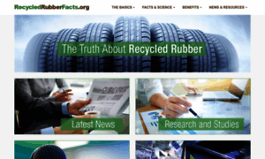 Recycledrubberfacts.org thumbnail