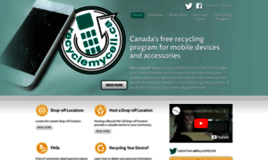 Recyclemycell.ca thumbnail