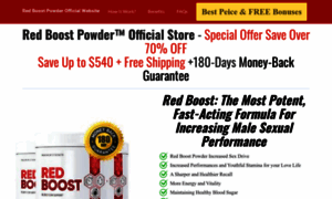 Red-boost-powder.com thumbnail