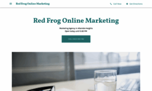 Red-frog-online-marketing.business.site thumbnail