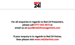 Red24management.com thumbnail
