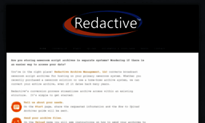 Redactive.com thumbnail