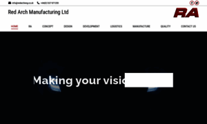 Redarchmanufacturing.co.uk thumbnail