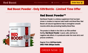 Redboost-powder.com thumbnail