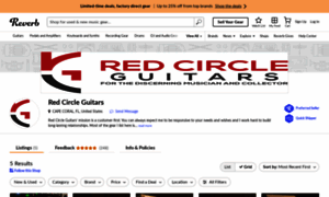 Redcircleguitars.com thumbnail