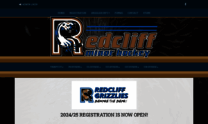 Redcliffminorhockey.com thumbnail