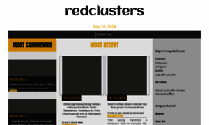 Redclusters.com thumbnail