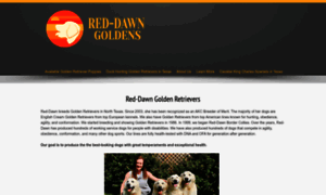 Reddawngoldens.com thumbnail