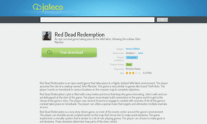 Reddeadredemption.jaleco.com thumbnail