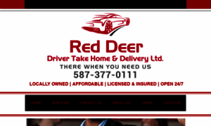 Reddeerdrivertakehomeanddelivery.com thumbnail