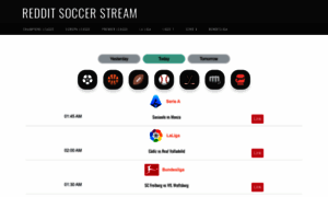 Redditsoccerstreams.xyz thumbnail