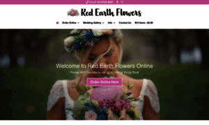 Redearthflowers.com.au thumbnail