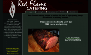 Redflamecatering.com thumbnail