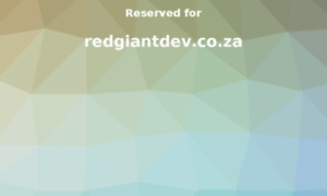 Redgiantdev.co.za thumbnail