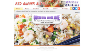 Redgingerbistrotn.com thumbnail