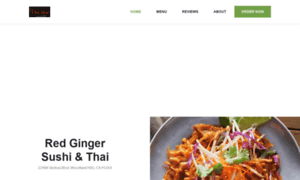 Redgingersushithai.com thumbnail