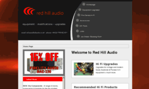 Redhillaudio.com thumbnail