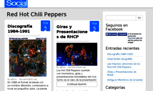 Redhotchilipeppers.org thumbnail