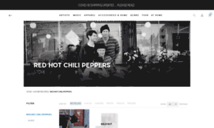 Redhotchilipeppers.warnerbrosrecords.com thumbnail